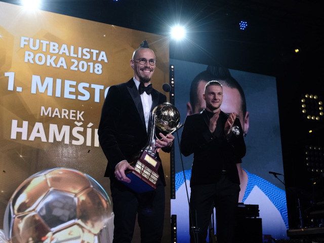 futbalista roka 2018 Hamšík
