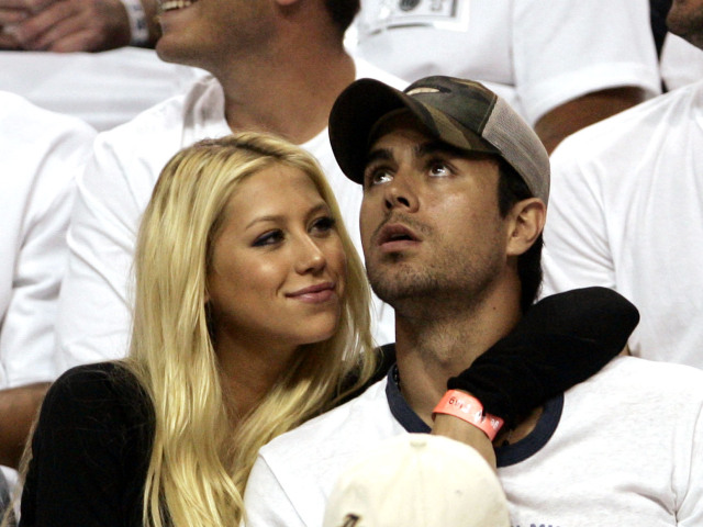 Enrique Iglesias a Anna Kournikovová