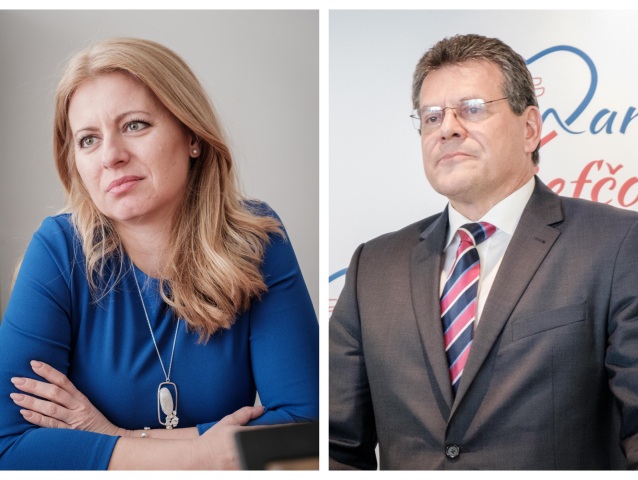 zuzana čaputová, maroš šefčovič