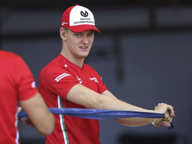 Abu Dhabi F2 Test Drive Schumacher