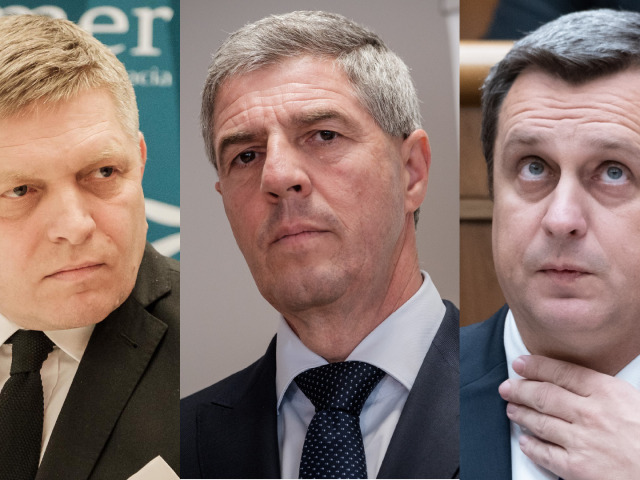 koaliční lídri, Robert Fico, Béla Bugár, Andrej Danko