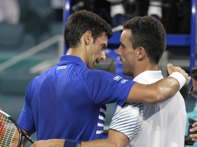 Novak Djokovič, Robert Bautista-Agut