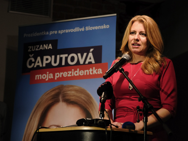 prezidentskÃ© voÄ¾by ÄaputovÃ¡