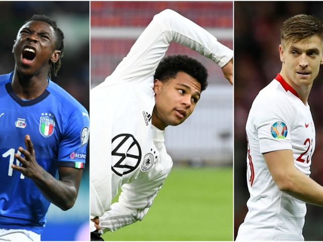 Moise Kean, Serge Gnabry, Krzysztof Piatek