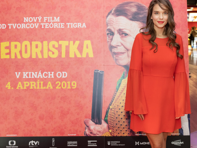 Herečka Kristína Svarinská. 