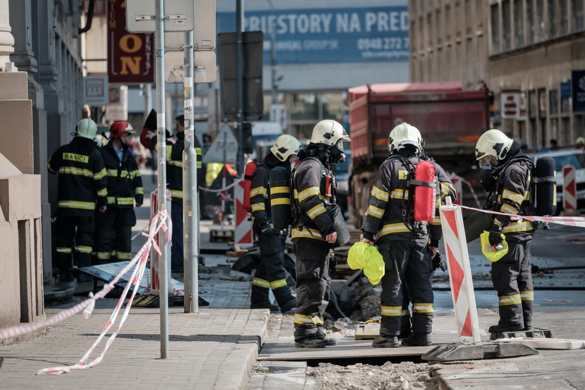 vybuch plynu, gorkeho, hasic, policia,