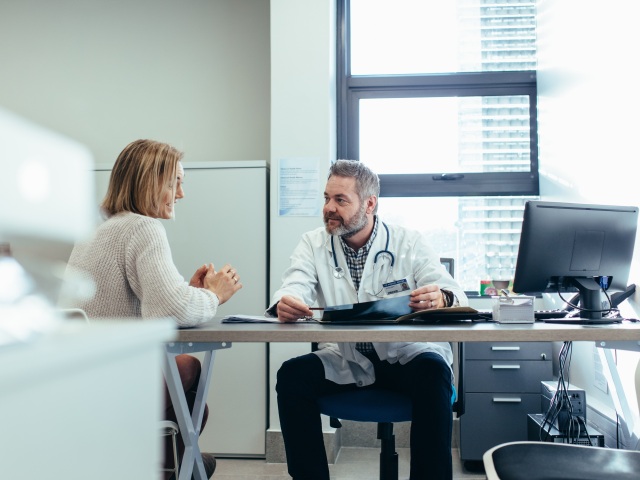 pacient, doktor, lekár