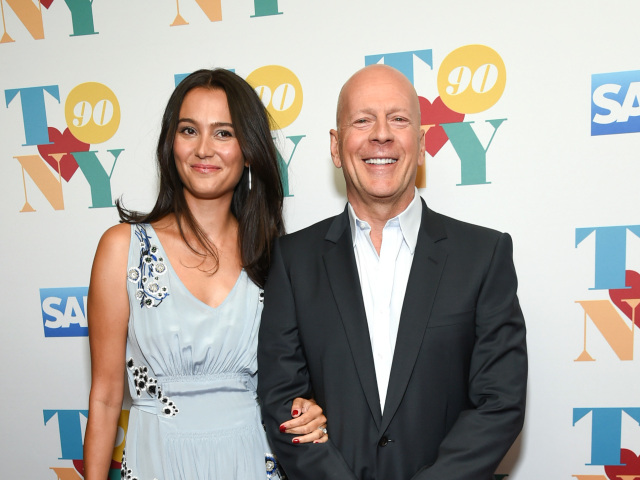 Herec Bruce Willis a jeho manželka Emma Heming na archívnom zábere.
