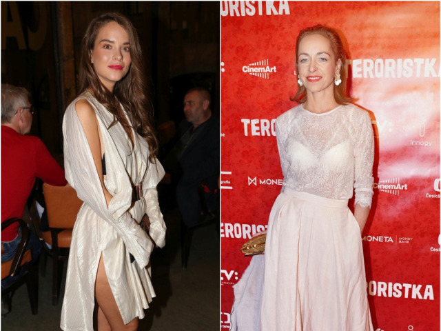 Herečky Kristína Svarinská (vľavo) a Tatiana Vilhelmová. 