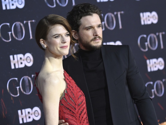 Rose Leslie Kit Harrington Hra o tróny