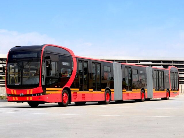 BYD K12A - najdlhší elektrobus