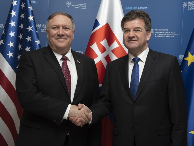 SR USA Pompeo návšteva Lajčák prijatie BAX