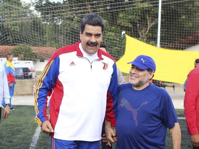 Nicolas Maduro, Diego Maradona