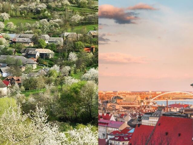 vidiek, Bratislava