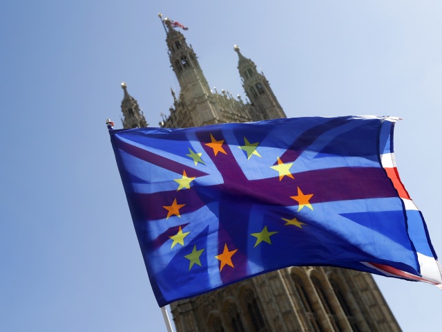 Británia Brexit EÚ vlajka