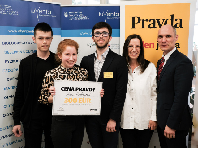 ocenenie olympiada ludskych prav Omš¡enie Nosa Slišková Jakub Prokeš Pravda