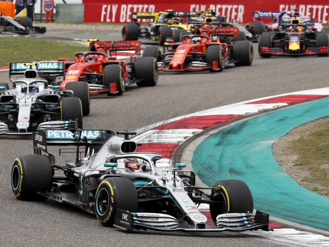 China F1 GP Auto Racing
