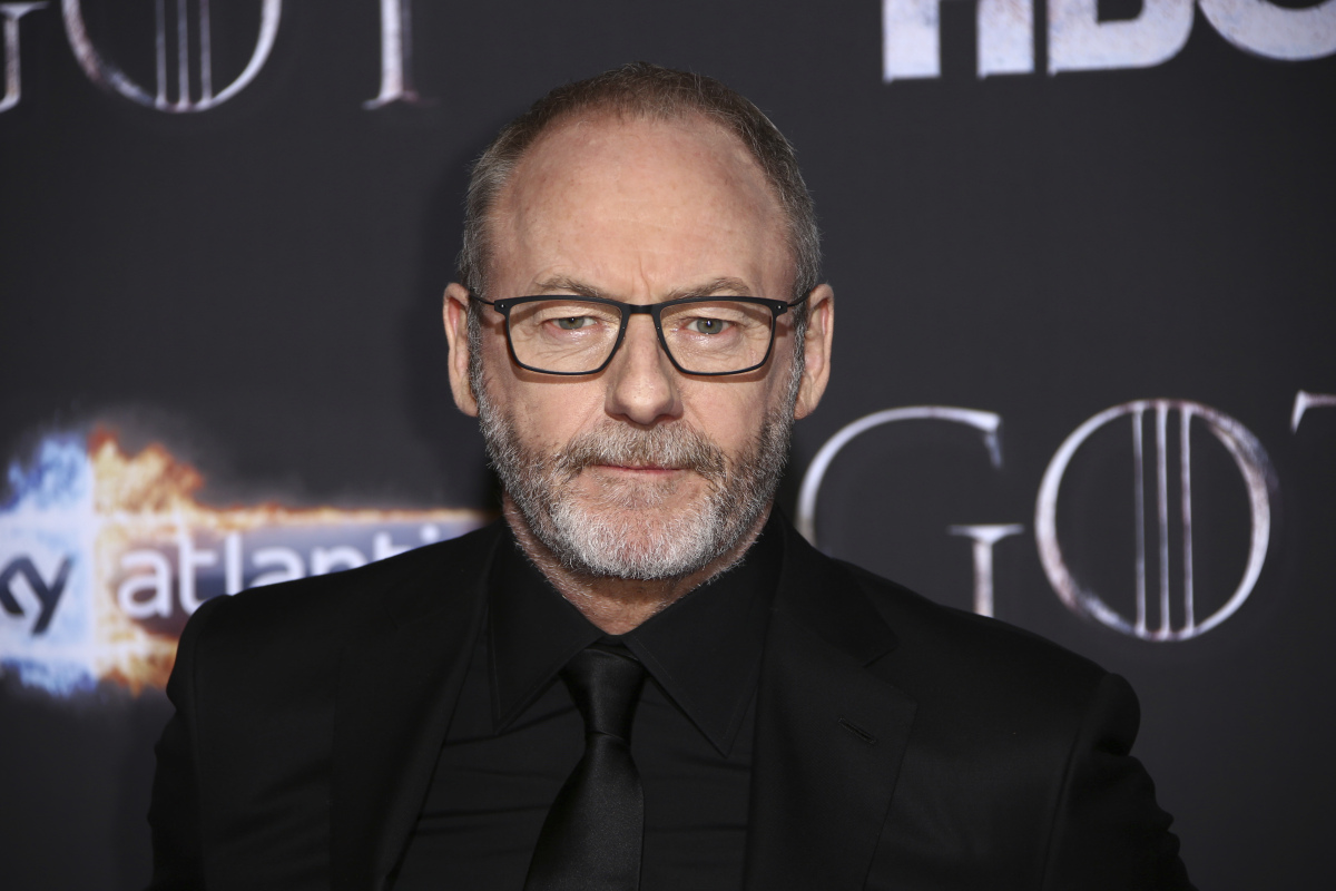 Herec Liam Cunningham.