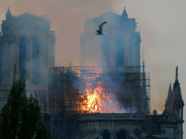 Požiar katedrály Notre-Dame