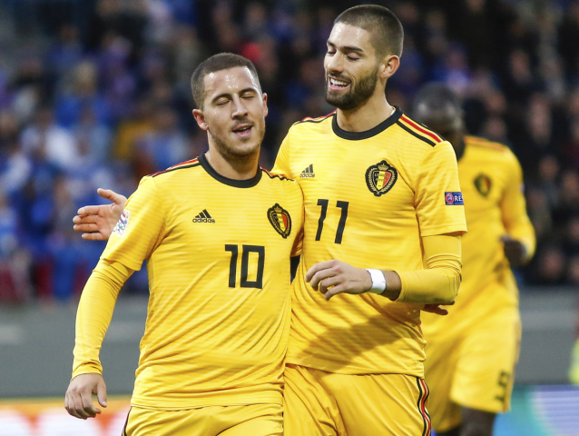 Yannick Carrasco, Eden Hazard