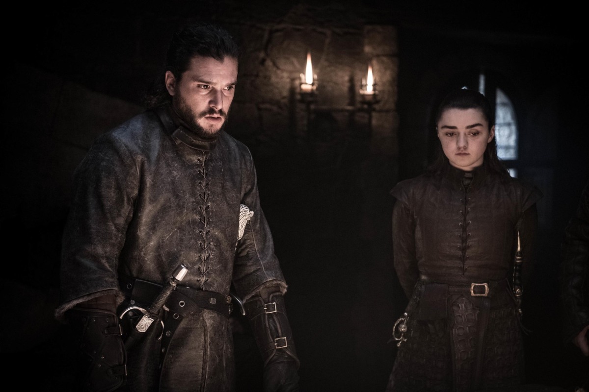 hra o tŕony, game of thrones, jon, arya,