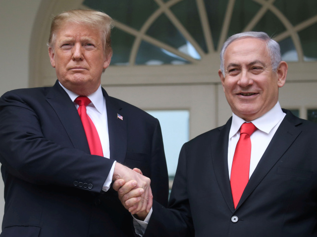 Izrael / USA / Donald Trump / Benjamin Netanjahu / Golanské výšiny /