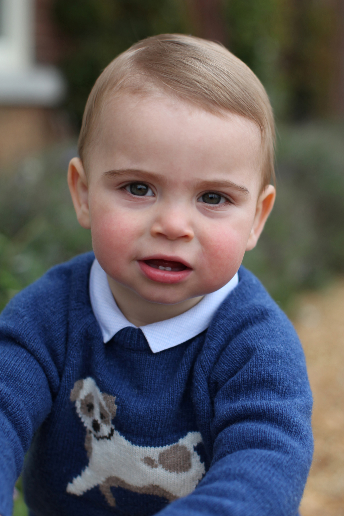 Princ Louis na zábere, ktorý zhotovila jeho mama Catherine, vojvodkyňa z Cambridge.