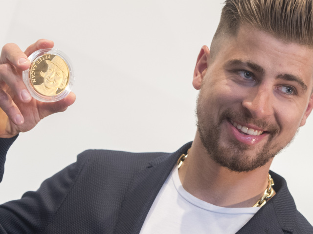 Česko šport SR cyklistika Sagan medaila pamätná Praha