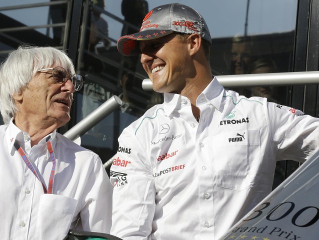 Bernie Ecclestone, Michael Schumacher