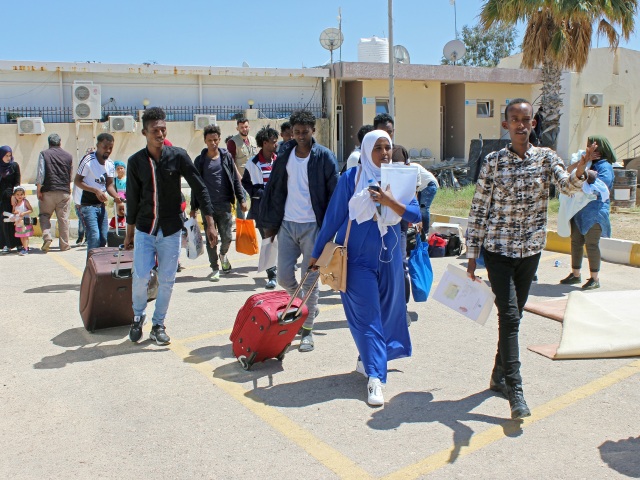Líbya / migranti / Taliansko /
