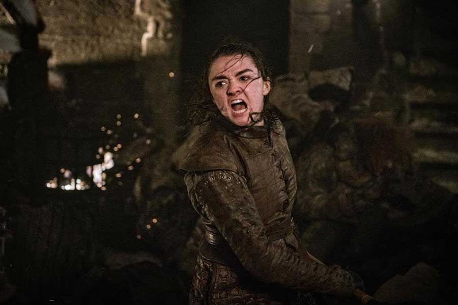 Arya sa stala hrdinom celej epizódy, hoci prím mal hrať Jon a Daenerys.