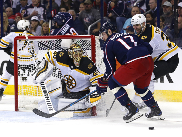 Tuukka Rask, Brandon Dubinsky, Zdeno Chára