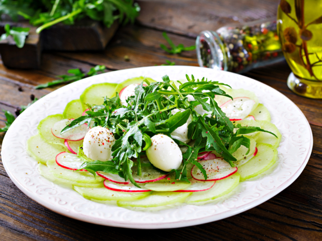 carpaccio , reďkovka