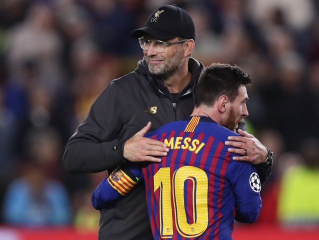 Jürgen Klopp, Lionel Messi
