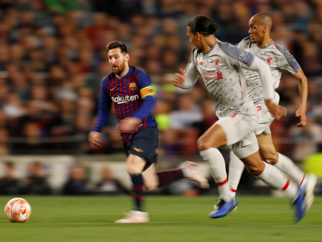 Messi, Van Dijk, Fabinho