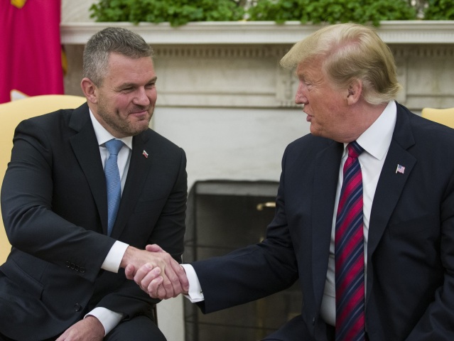 donald trump, Peter Pellegrini