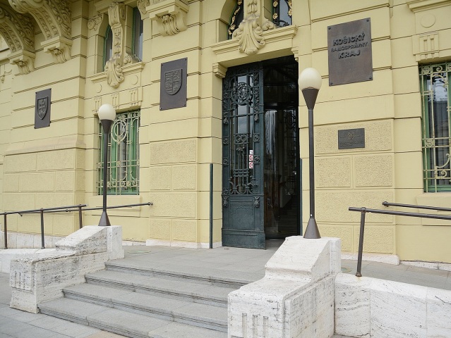 Budova košickej župy.