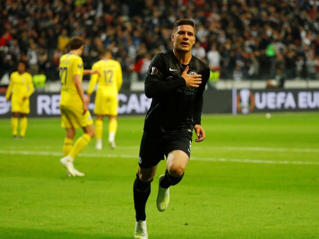 Jovič futbal Frankfurt