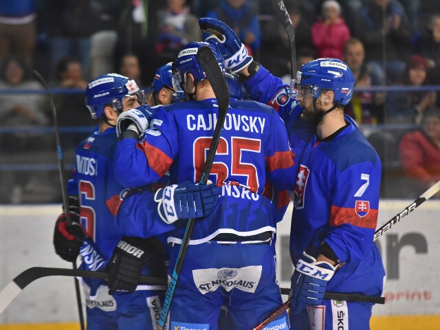 SR Poprad MS2019 Slovensko V. Británia príprava POX