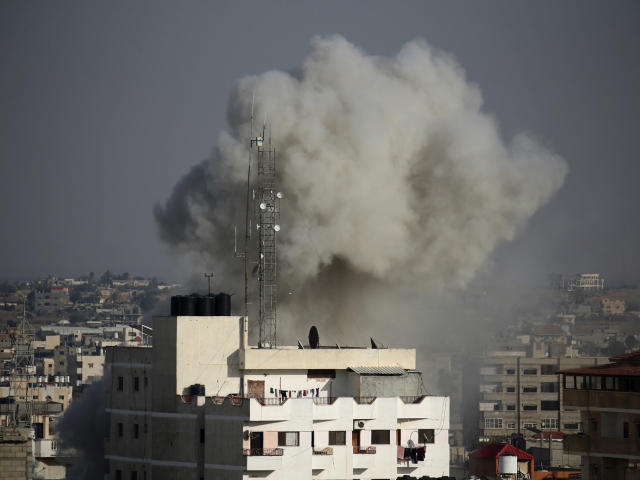 izrael, palestína, pásmo gazy, dym
