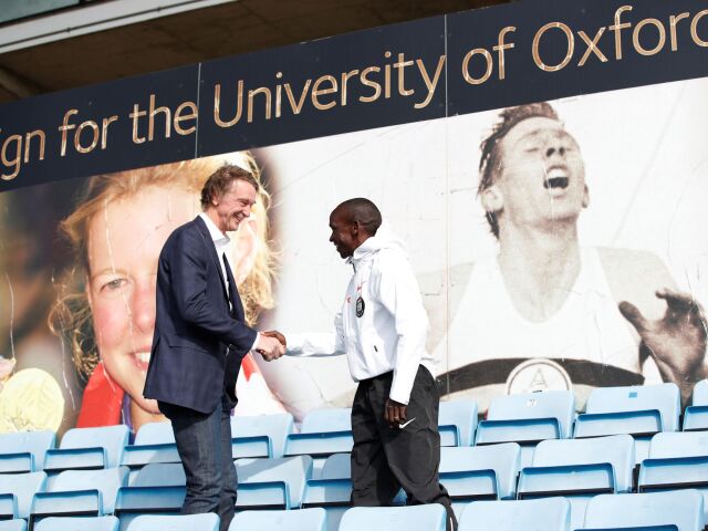 Eliud Kipchoge, Jim Ratcliffe