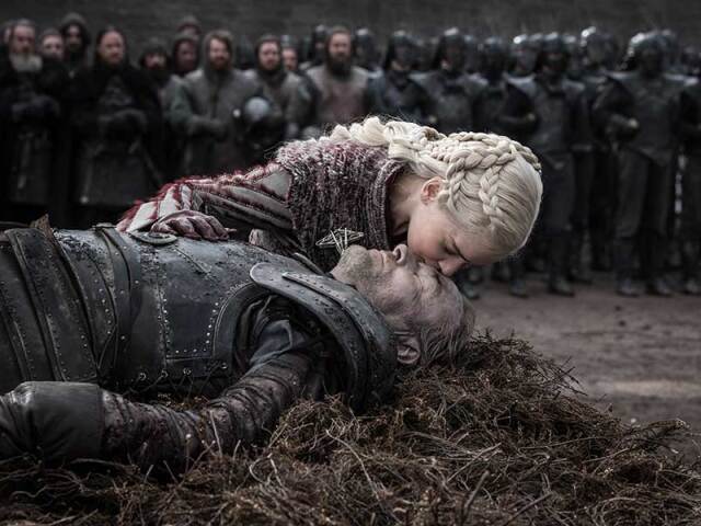 hra o tróny, game of thrones, daenerys, jorah,
