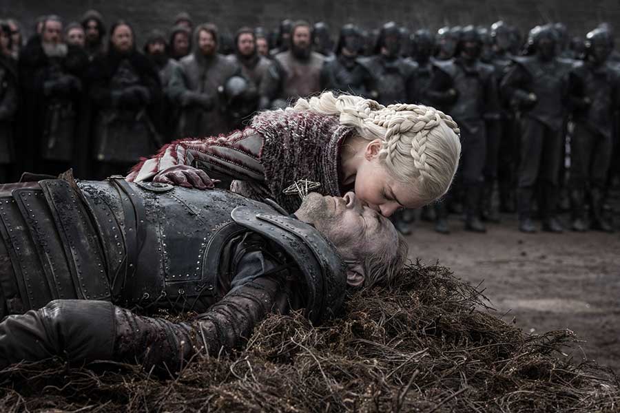Posledná rozlúčka Daenerys s jej najvernejším priateľom a ochrancom Jorahom bola veľmi emotívna.