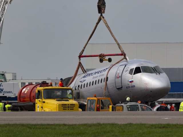 Rusko lietadlo Aeroflot suchoj superjet havaria