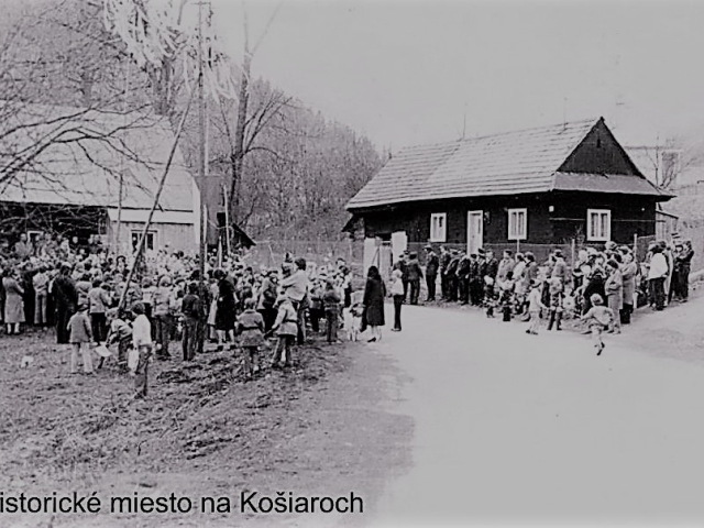 Miesto plánovaného zverstva nemeckých vojsk.