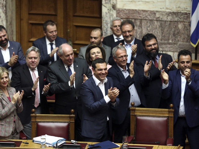 Grécko / parlament / zasadnutie / dôvera / hlasovanie / premiér /