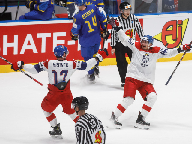 česko švédsko hokej MS 2019