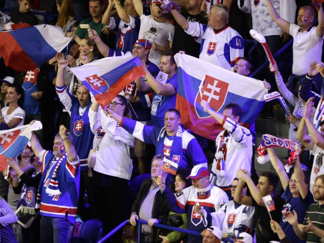 slovensko fans hokej