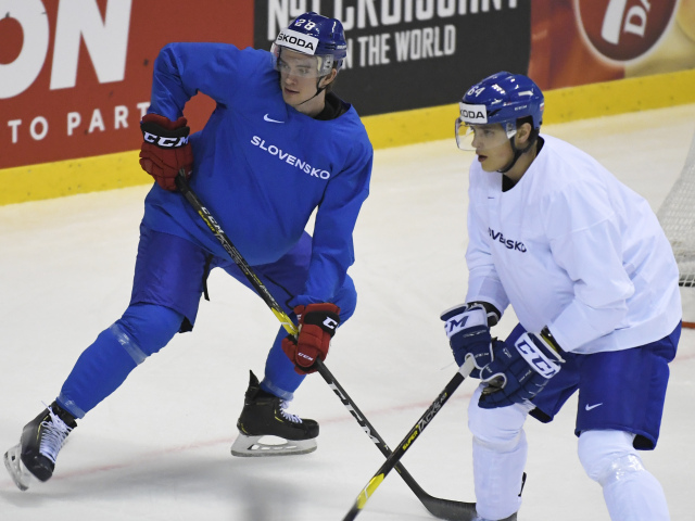 SR šport hokej MS2019 skupina A Slovensko tréning KEX