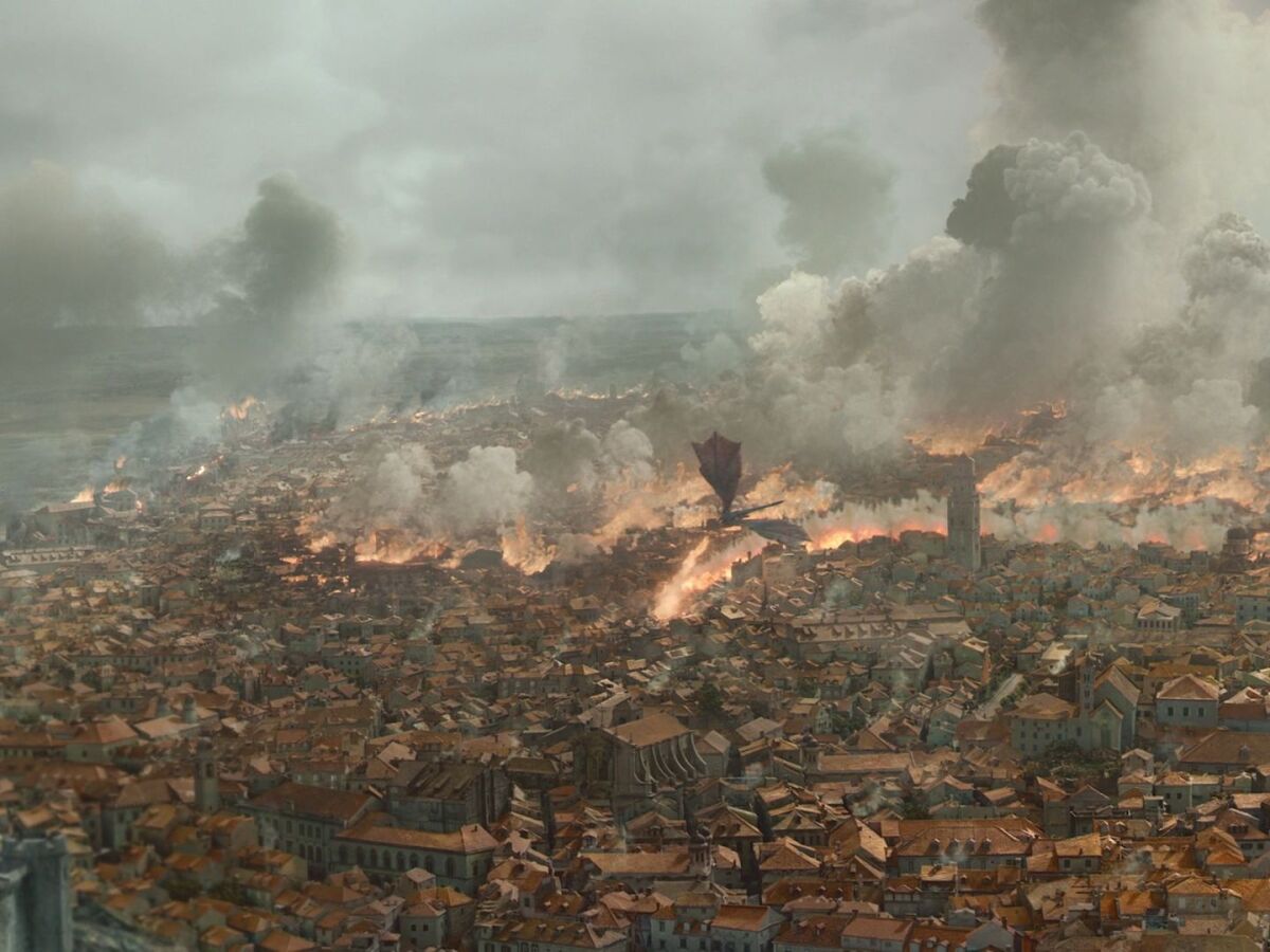 hra o tróny, game of thrones, drogon, kráľovo prístavisko,